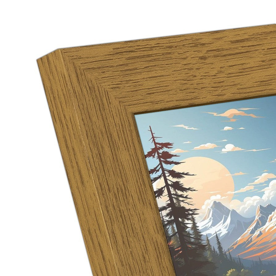Square Picture Frame Photo Frame Poster Size Frame Black Oak White Gold Walnut