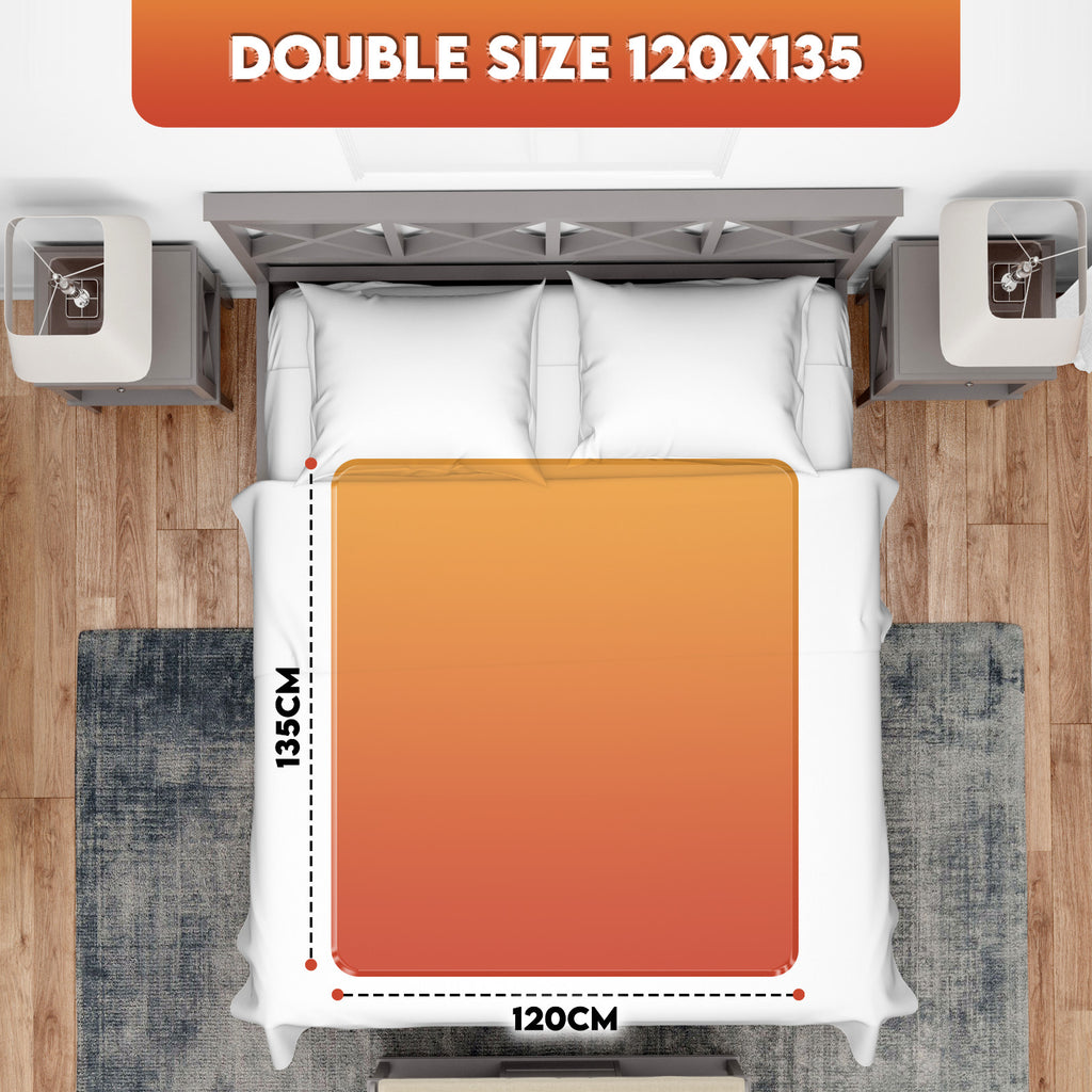 Electric Blanket Heated Under Blanket Underblanket Single Double King