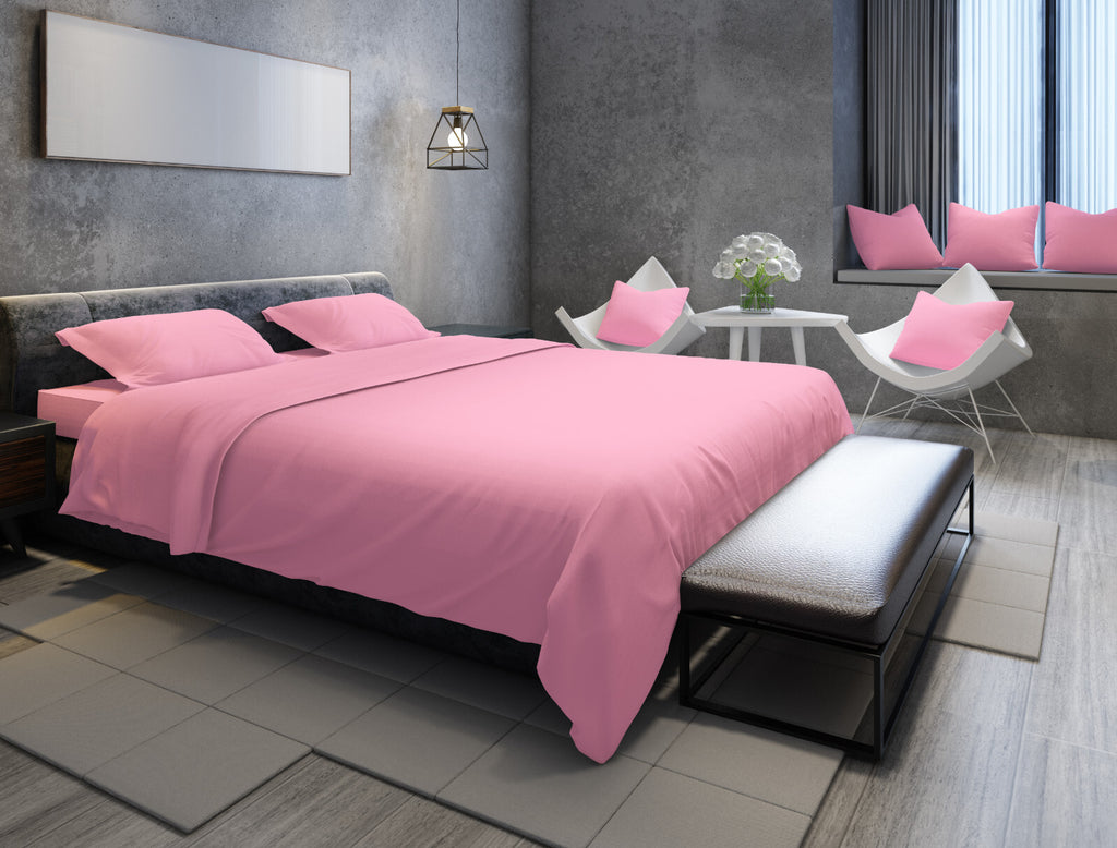 Duvet Quilt Cover 200TC Egyptian Cotton 3PC Bedding Set Single Double King Super