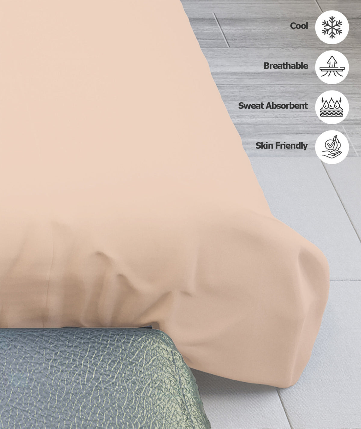 Duvet Quilt Cover 200TC Egyptian Cotton 3PC Bedding Set Single Double King Super