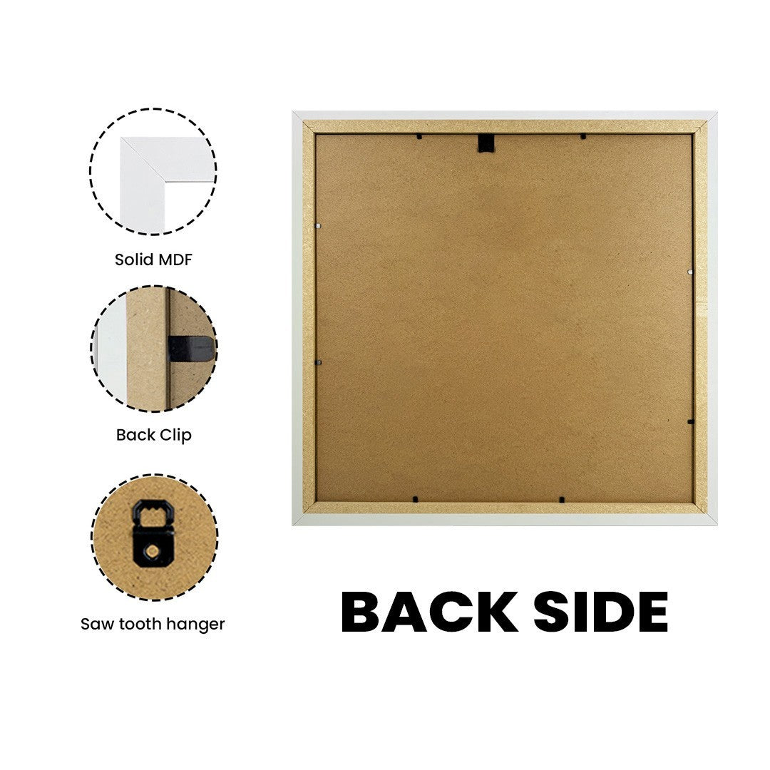 Square Picture Frame Photo Frame Poster Size Frame Black Oak White Gold Walnut