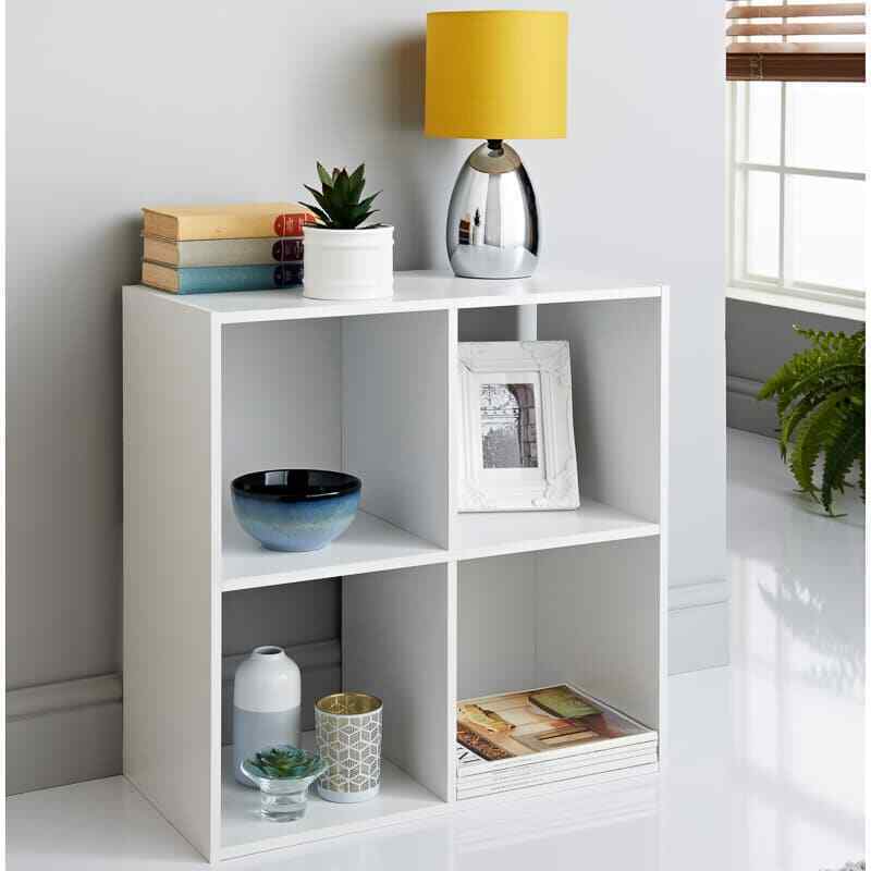 2/3/4/5/6 Tier Cubes Drawers Shelving Storage Unit Bookcase Cabinet Living Room