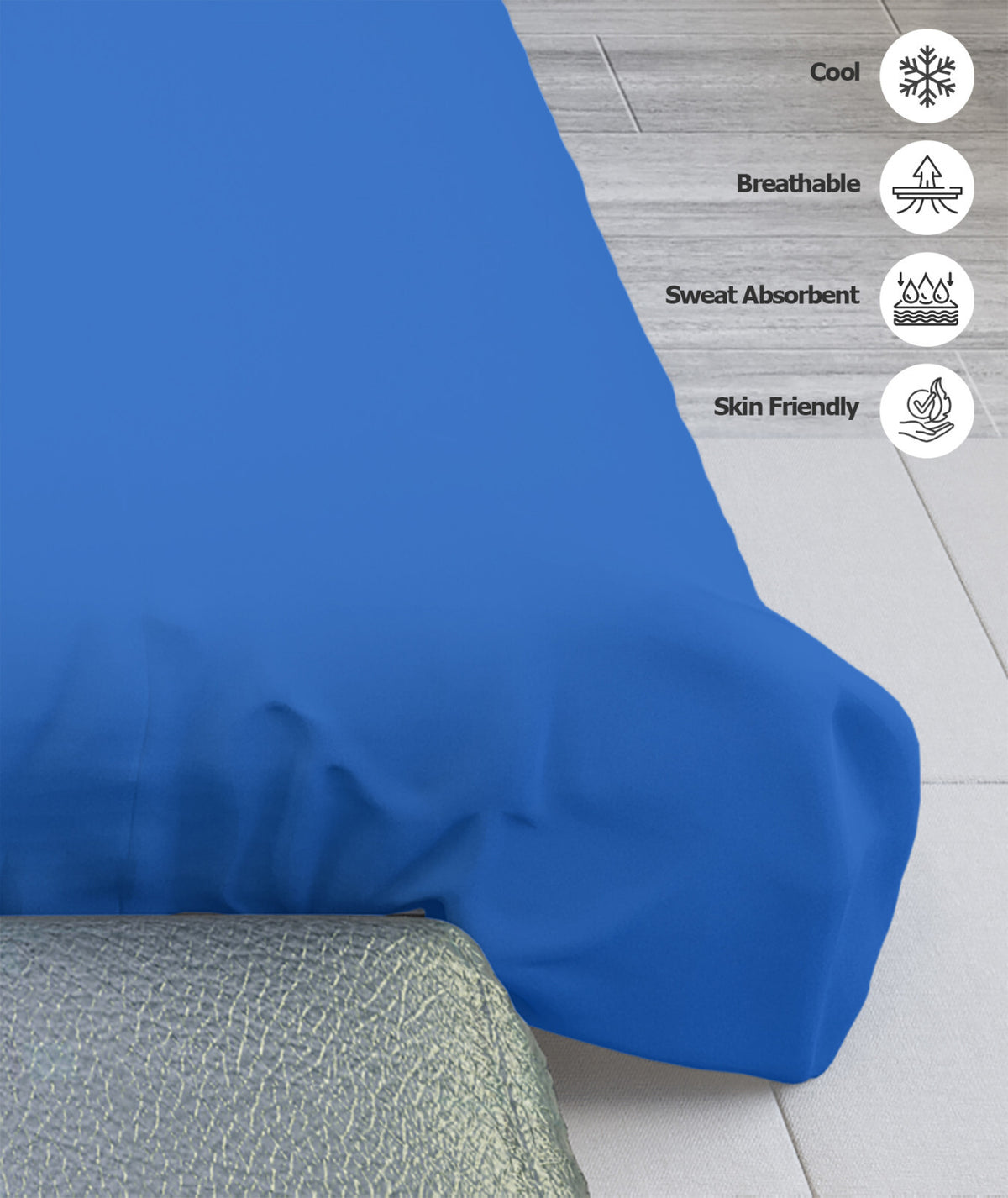Duvet Quilt Cover 200TC Egyptian Cotton 3PC Bedding Set Single Double King Super